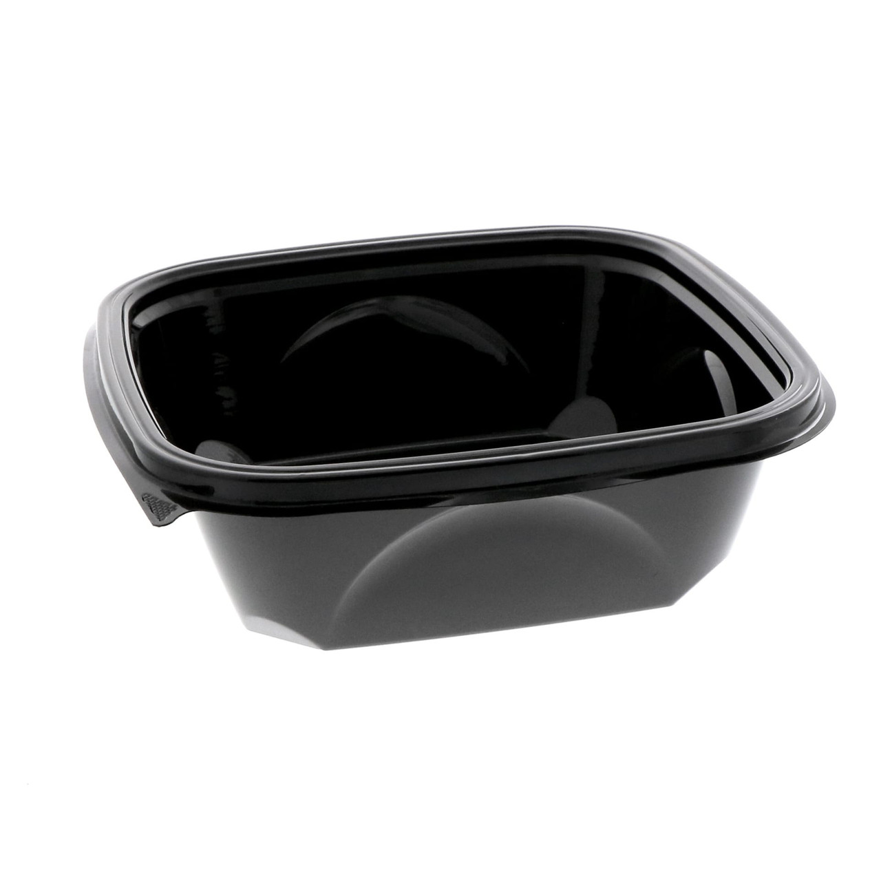 Bowl 32 OZ RPET Black Square 300/Case