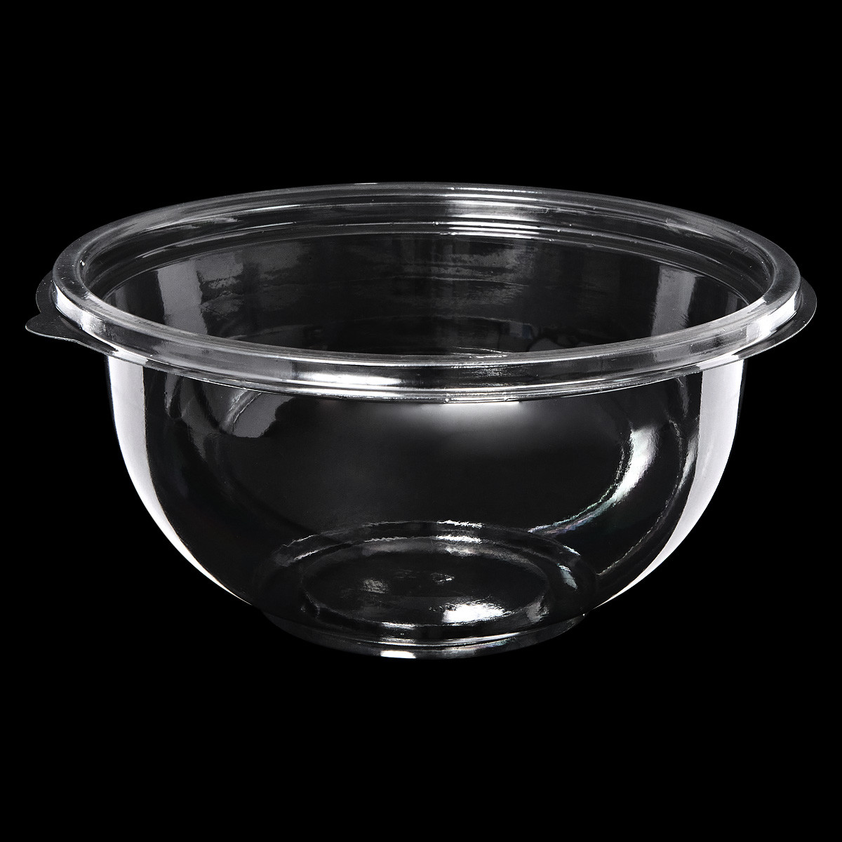Victoria Bay Bowl 16 OZ PET Clear Round Freezer Safe 50 Count/Pack 10 Packs/Case 500 Count/Case