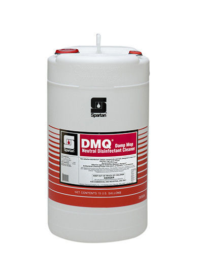 DMQ® Damp Mop Lemon Disinfectant Cleaner 15 GAL Floor Neutral Concentrate 1/Pail