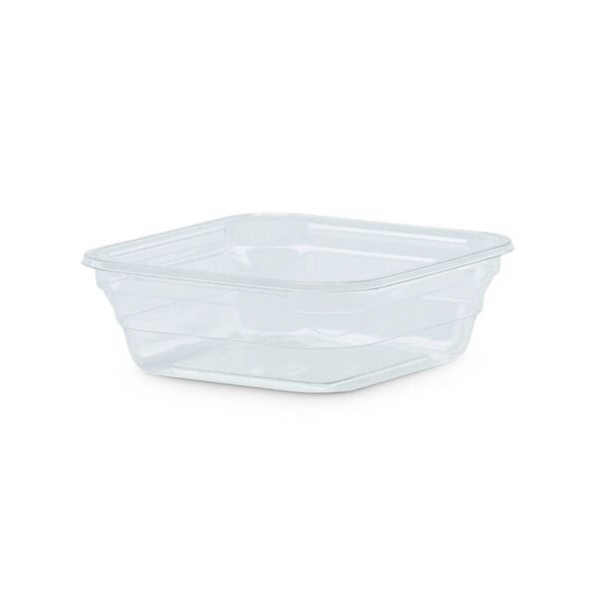 The BOTTLEBOX ® Lid 7.65X0.62 IN RPET Clear Round For 32 OZ Bowl 360/Case