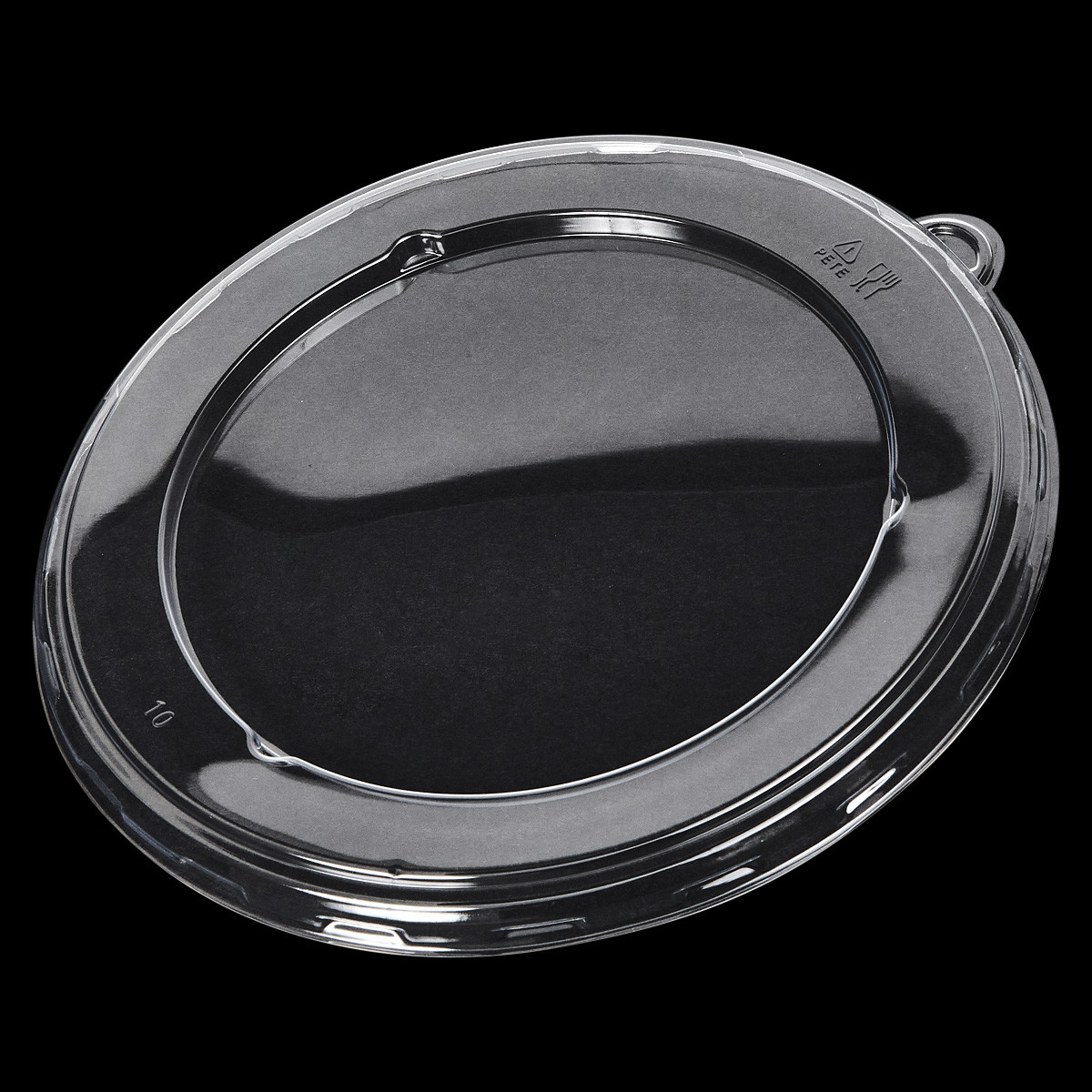 Victoria Bay Lid Flat PET Clear For 24-40 OZ Bowl 500/Case