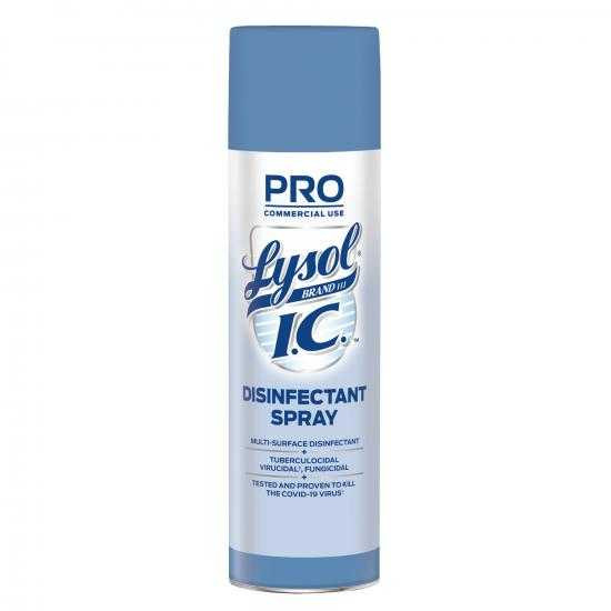 Lysol® IC Disinfectant 19 OZ Spray RTU 12 Count/Pack