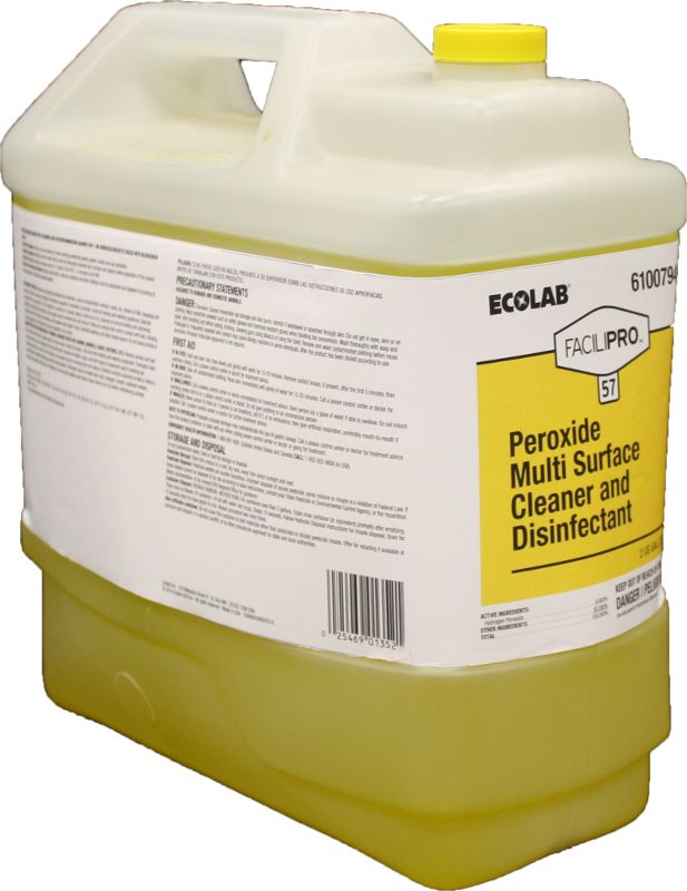 FaciliPro Disinfectant Cleaner 2 GAL Multi Surface Liquid Peroxide 1/Case