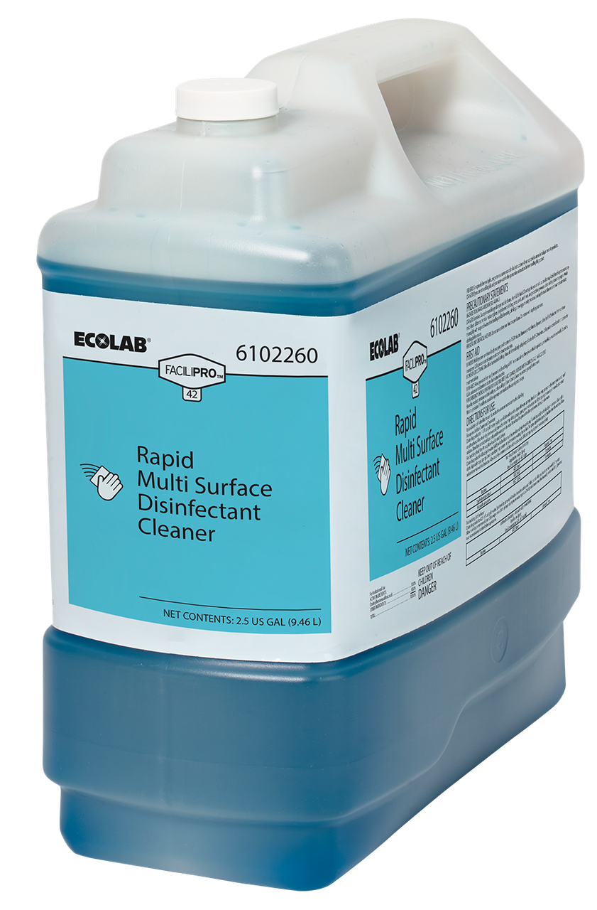 FaciliPro Disinfectant Cleaner 2.5 GAL Multi Surface Liquid Rapid 1/Case