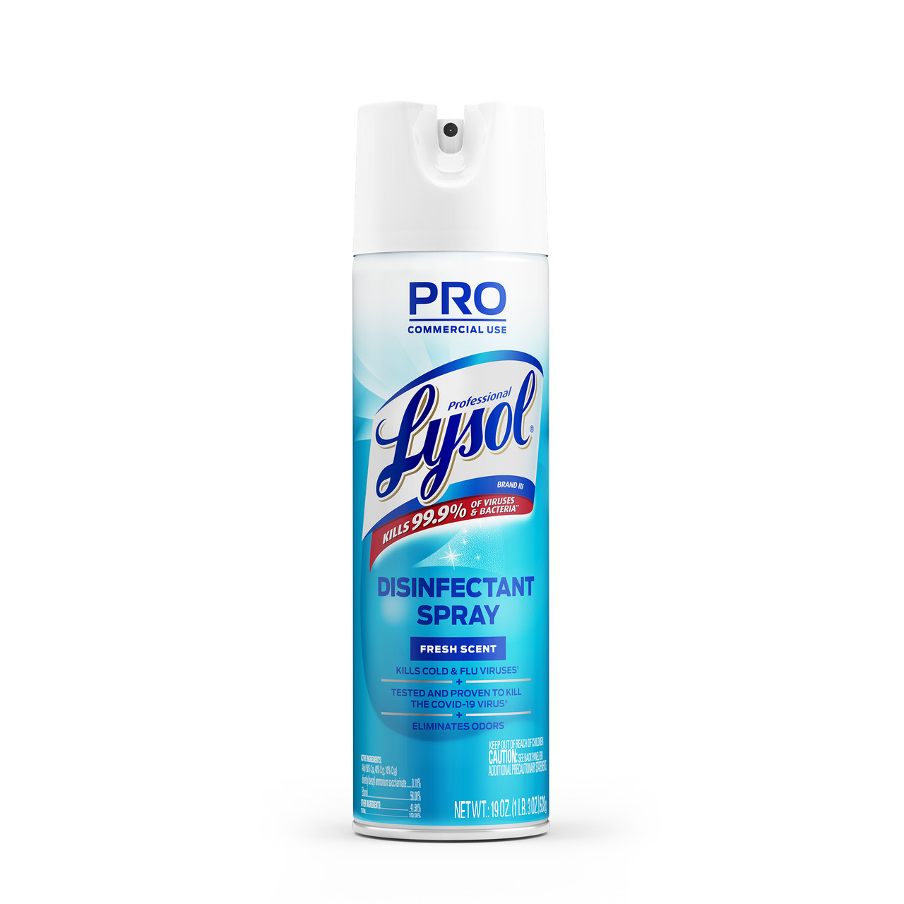 Lysol® Fresh Scent Disinfectant 19 OZ Aerosol 12/Case