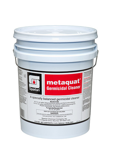 metaquat® Fragrance Free Disinfectant Cleaner 5 GAL Alkaline Germicidal 1/Pail