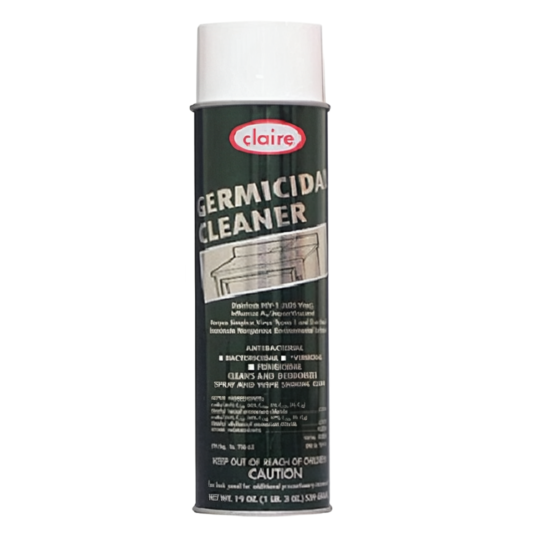 Claire Floral One-Step Disinfectant 19 FLOZ Multi Surface Aerosol Germicidal 12/Case