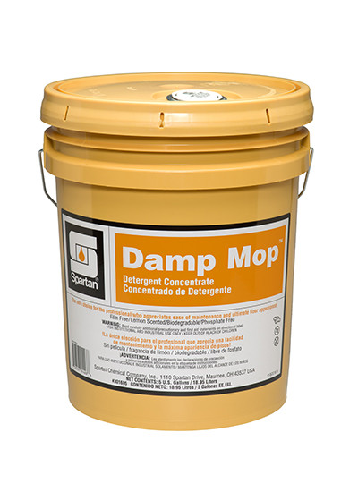 Lemon Damp Mop Floor Cleaner 5 GAL Daily Neutral Concentrate 1/Pail