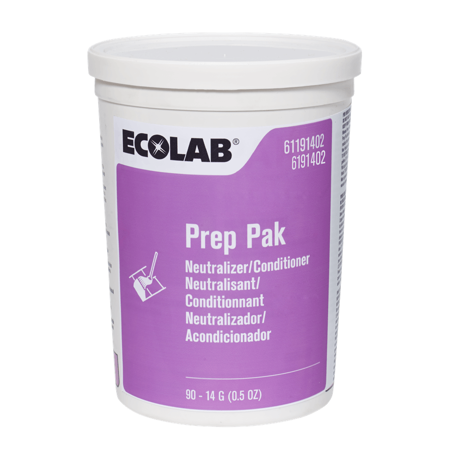 Prep Pak Unscented Floor Neutralizer 0.5 OZ Powder Water-Soluble 180/Case