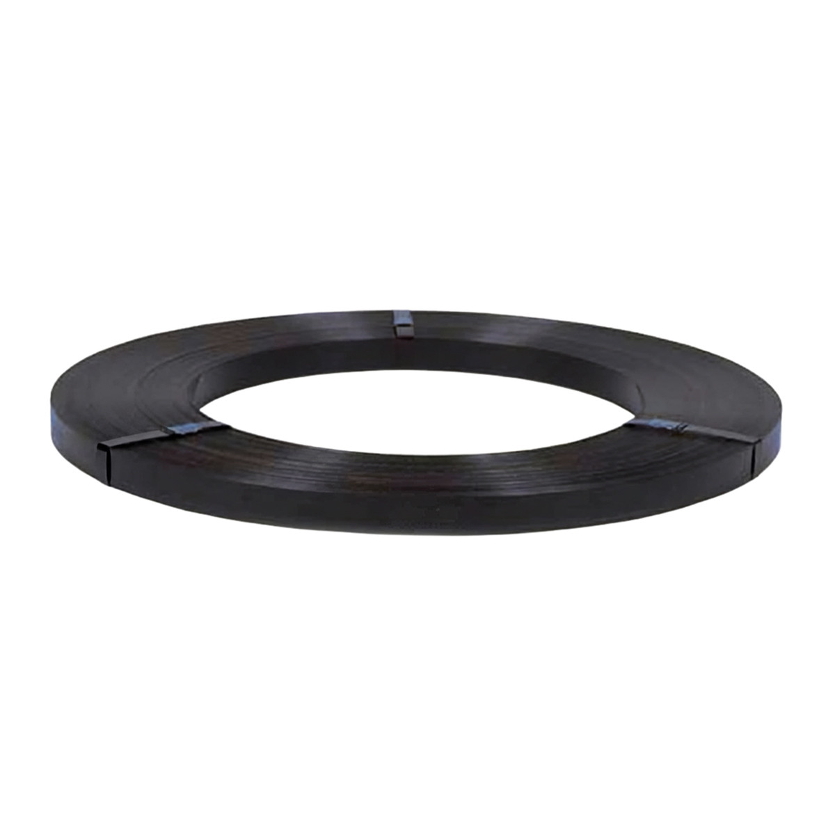 Strapping 0.5X0.020 IN Black Steel Regular 12/Roll
