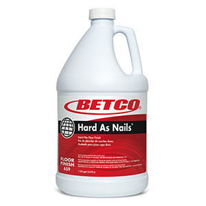 Hard As Nails® Mild Scent Floor Finish 1 GAL Floor Mild Alkaline RTU Liquid Hard Film 4 Count/Case