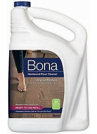 Bona® Unscented Floor Cleaner 1 GAL Hardwood RTU Water-Based Refill 1/Each