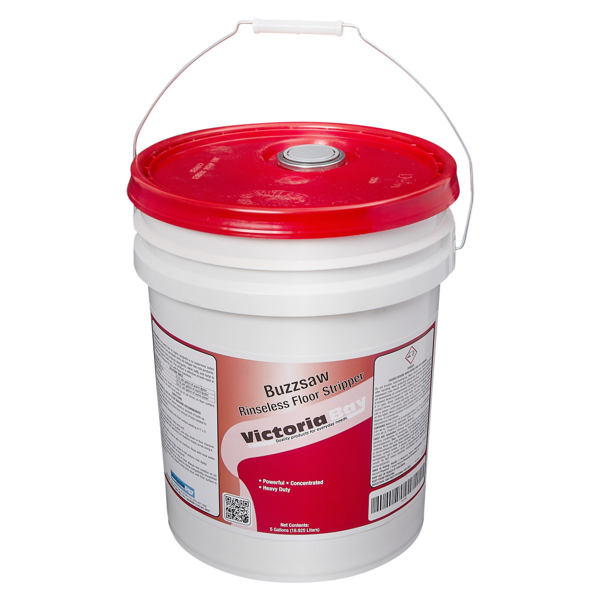 Victoria Bay Buzzsaw Rinselss Floor Stripper 5 GAL 1/Pail