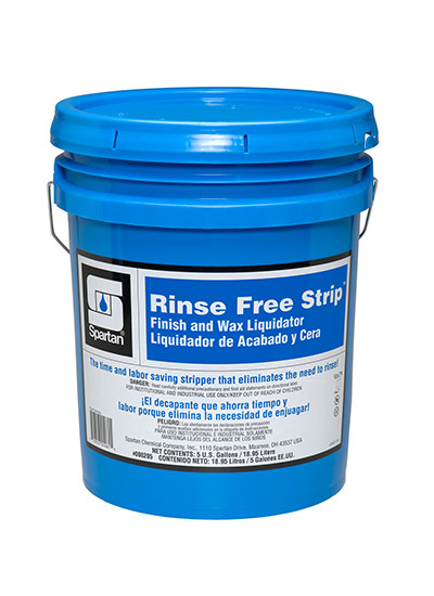 Rinse Free Strip Mint Floor Stripper 5 GAL Alkaline Concentrate No Rinse 1/Pail