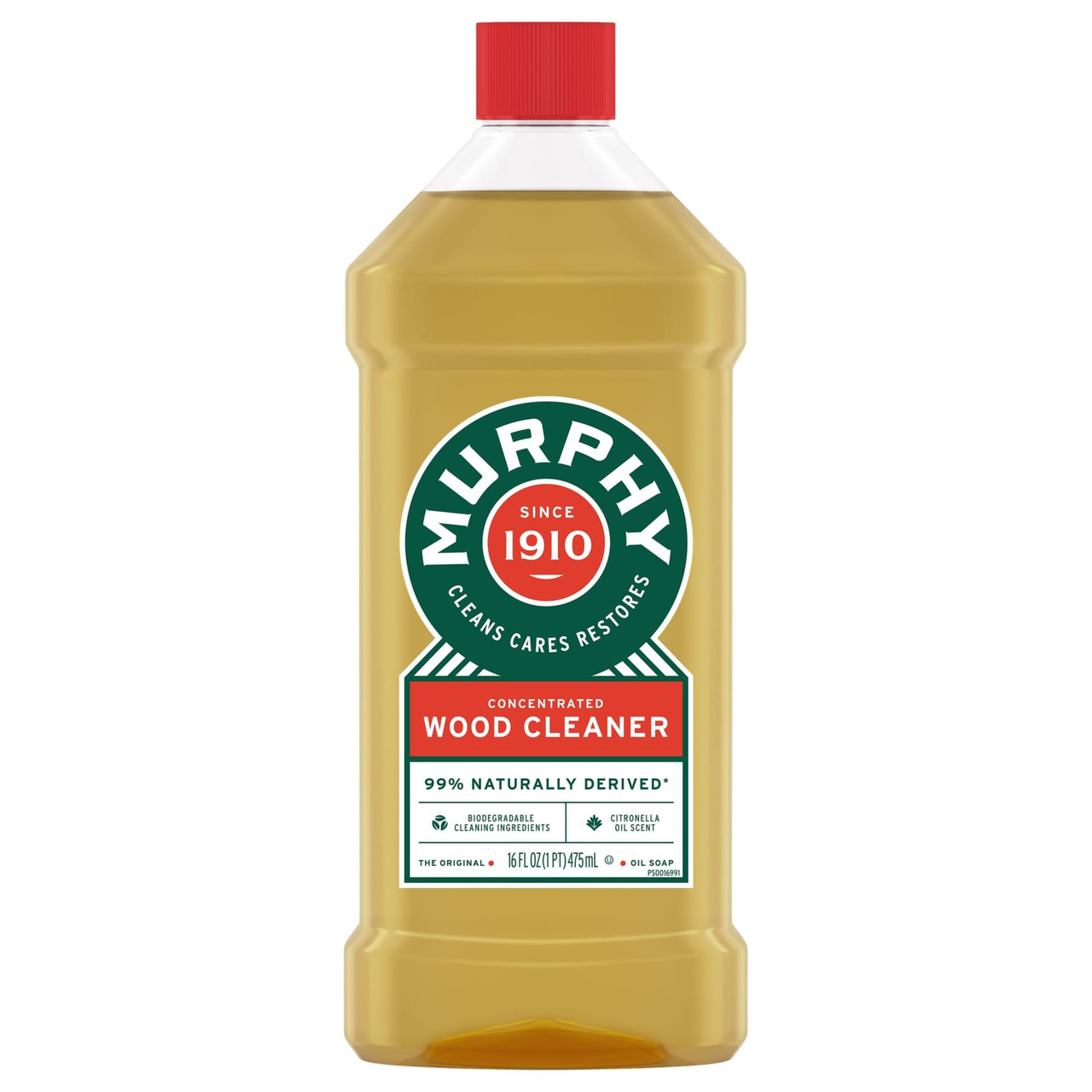 Murphy Oil Soap® Citronella Floor Cleaner 16 FLOZ Concentrate Water-Based 12/Case