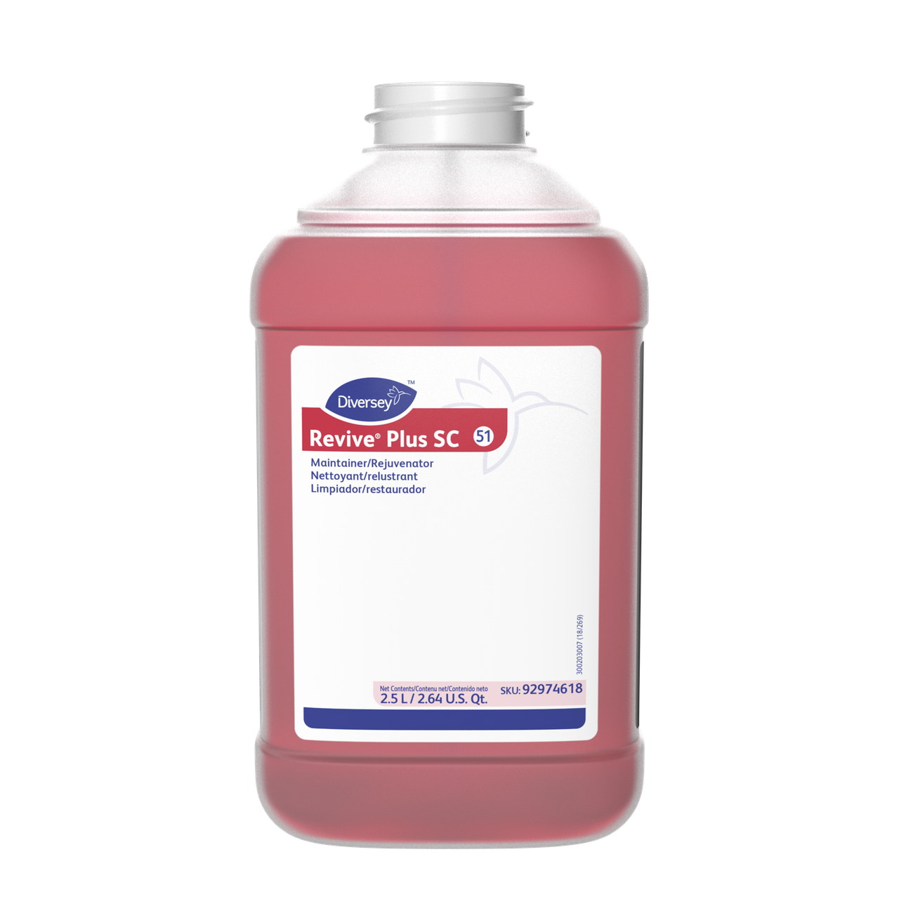 Revive® Plus SC Citrus Scent Floor Maintainer 2.5 L Daily Burnishing Liquid Concentrate For J-Fill® 2/Case