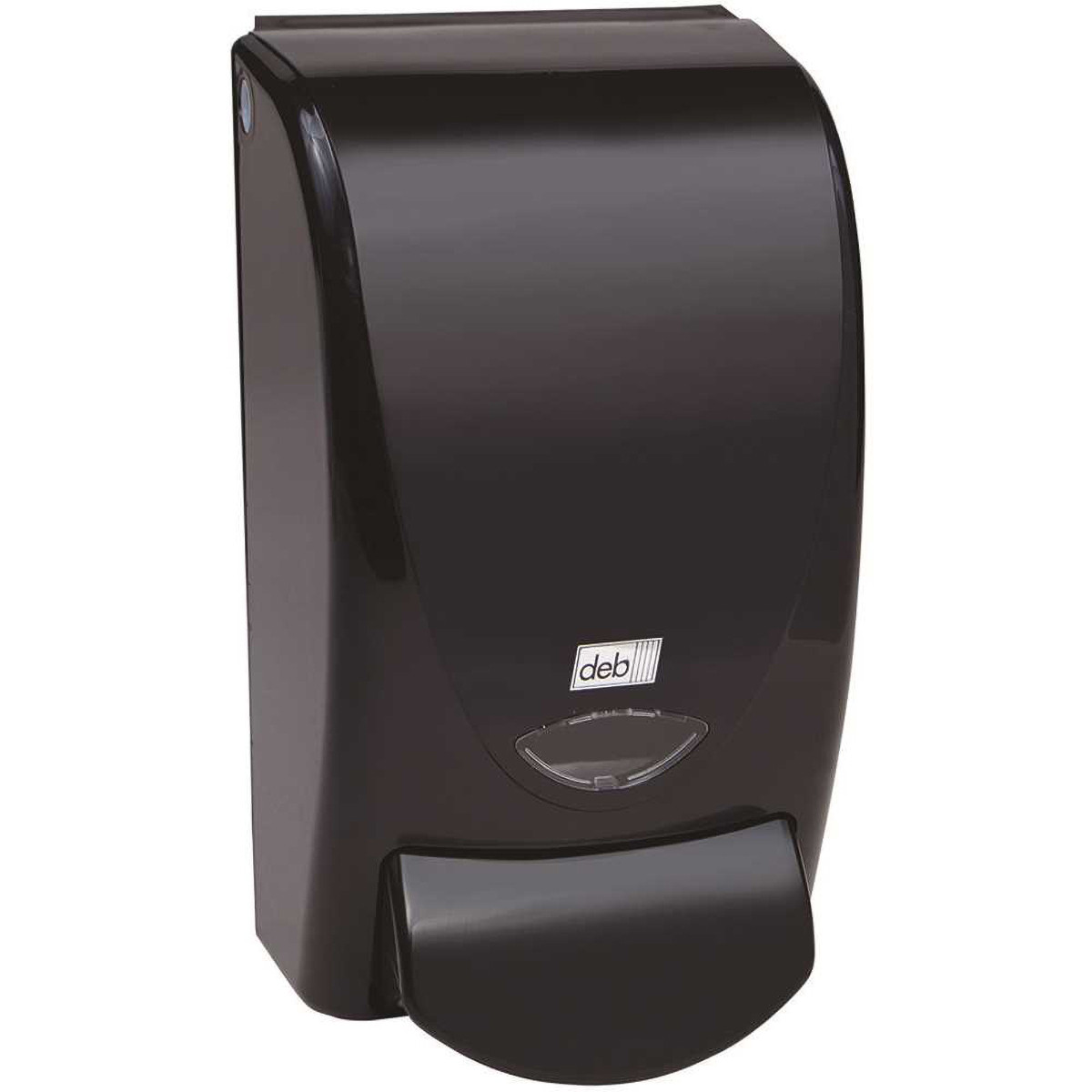 Proline Hand Sanitizer & Soap Dispenser Foam 1000 mL Black Plastic Green Tip 1/Each