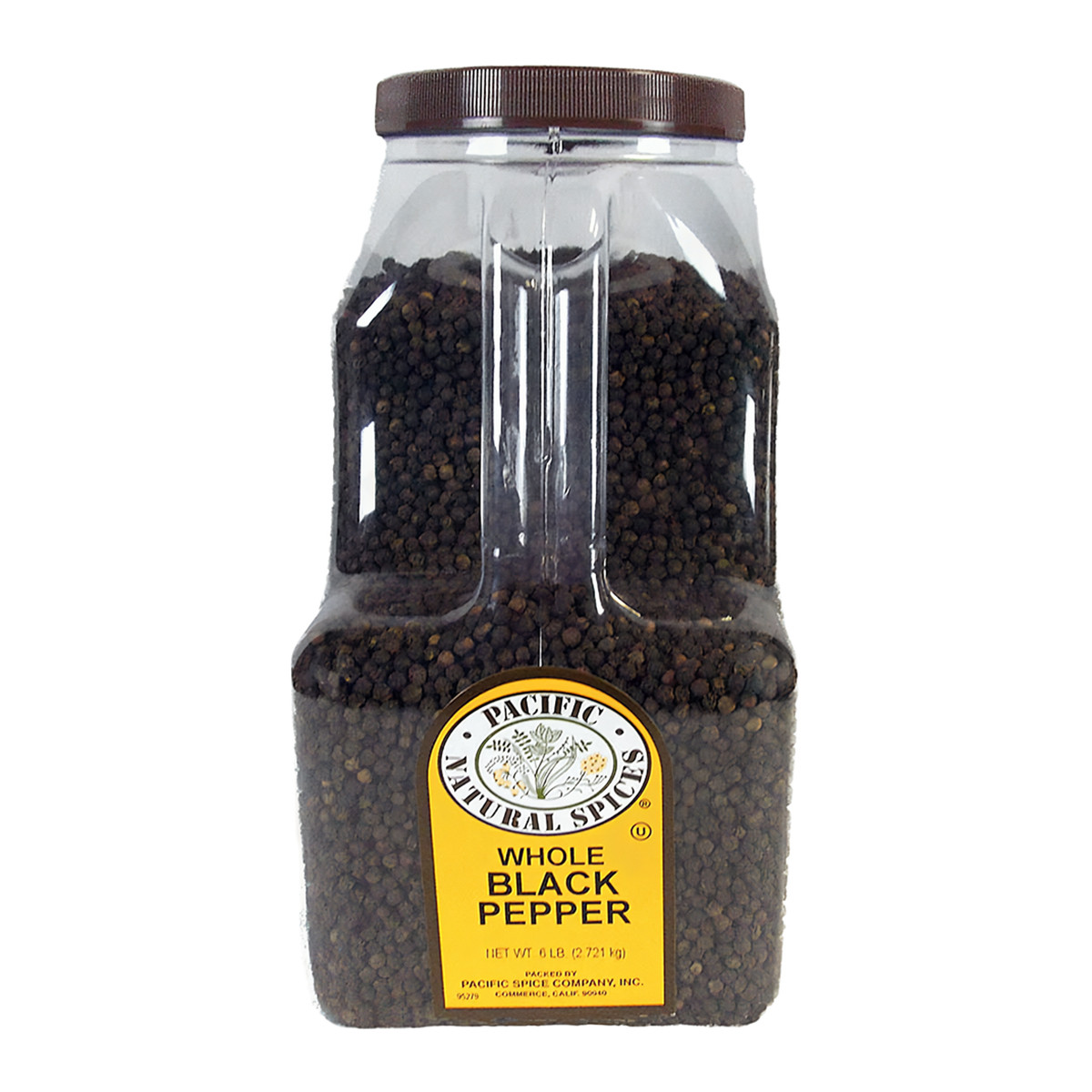 Black Pepper Spice 6 LB Whole 6# 1/Jr