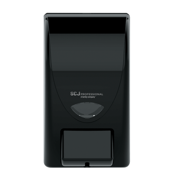 Proline Soap Dispenser Foam 2000 mL Black Plastic Manual Surface Mount 1/Each
