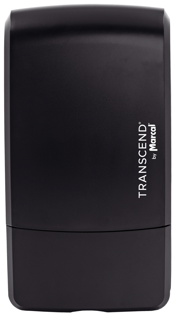 Transcend® Hand Sanitizer & Soap Dispenser 3.94X5.825X10.75 IN Matte Black Plastic Manual 1/Each