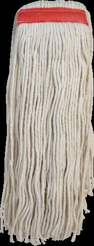 Victoria Bay Mop Head #24 Red Cotton Blend Cut End 1IN Narrow Headband 12/Case