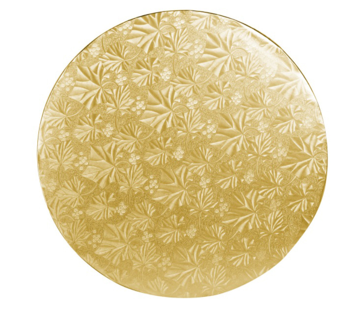 Cake Board 10X0.25 IN Foil-Lined Paper Gold 24/Case