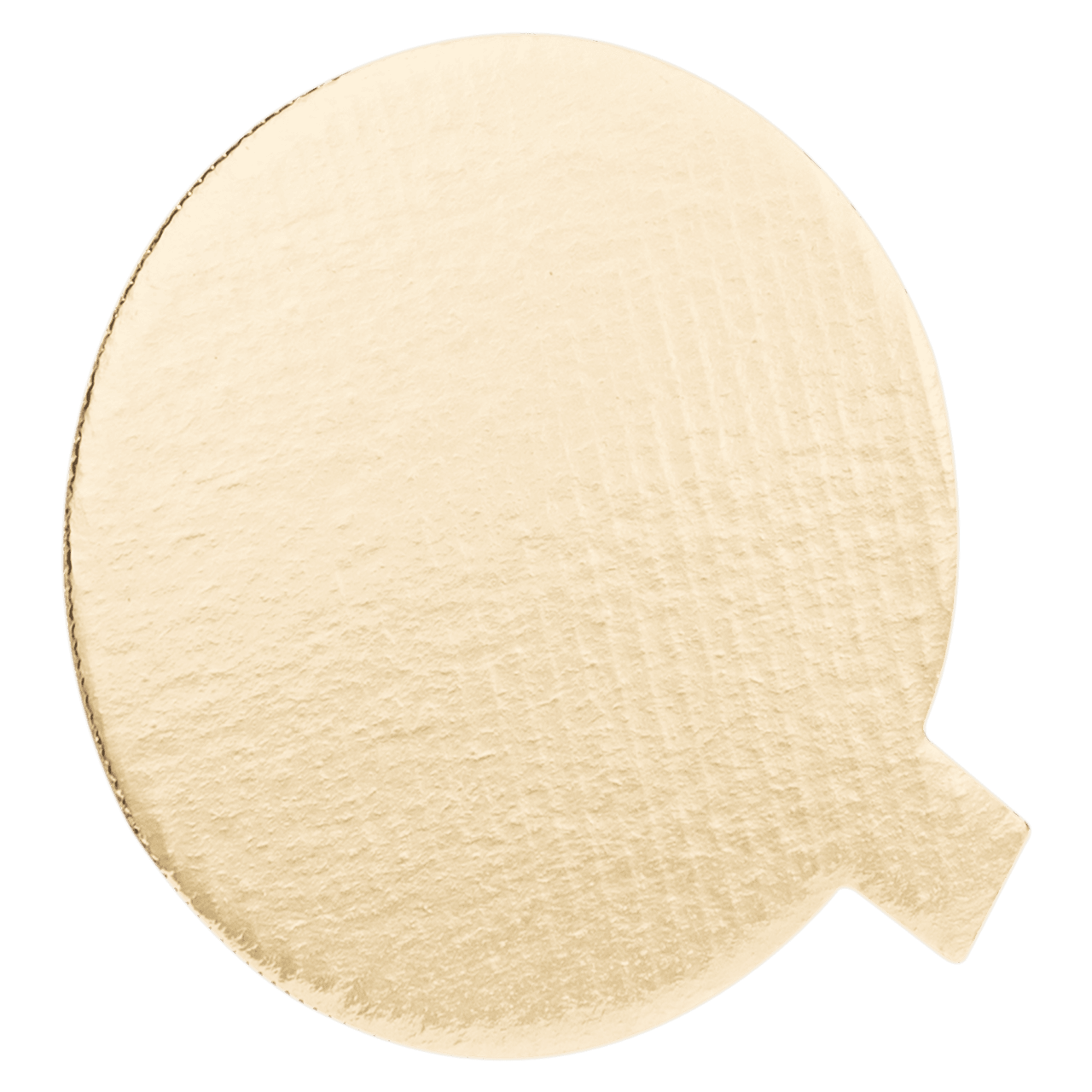 Cake Circle 4 IN Corrugated Cardboard Gold Coated Grease Resistant 400/Case