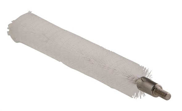 Vikan® Tube Brush 7.9X0.8X0.8 IN PP Polyester Stainless Steel White 1/Each
