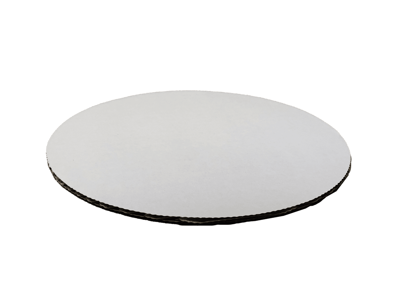 Cake Cake Circle 9 IN Corrugated Cardboard White 100/Case