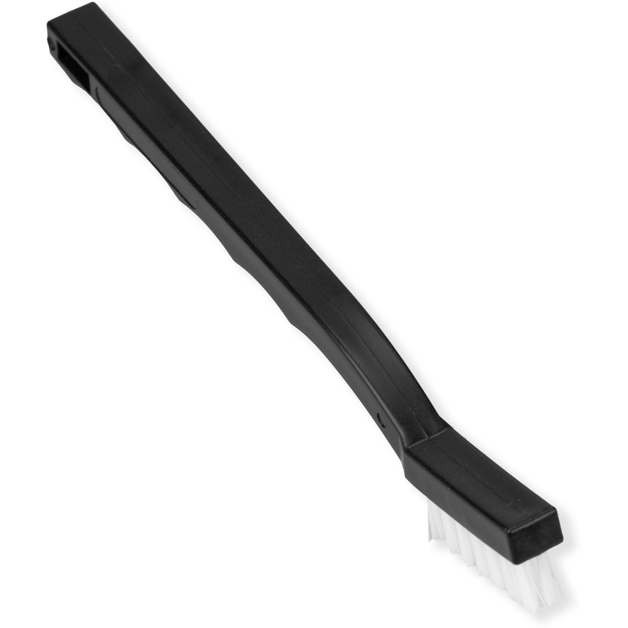 Carlisle Foodservice Products® Flo-Pac® Utility Toothbrush 7 IN PP Nylon Black With White Bristles 1/Each