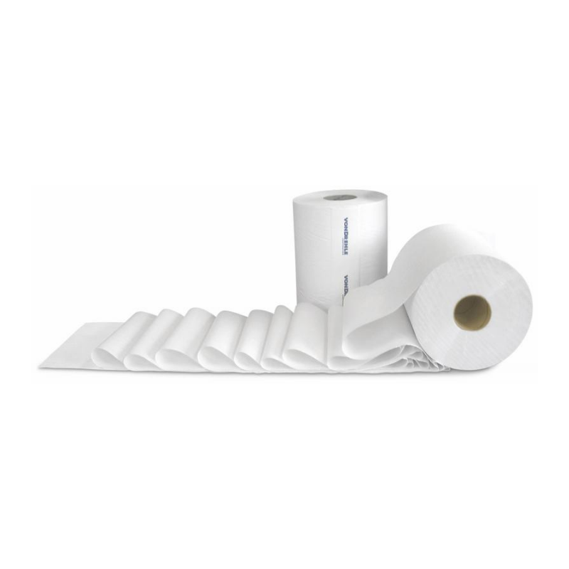 von Drehle Transcend® Roll Paper Towel 7.9IN X1000FT 1PLY Recycled Paper White 6/Case