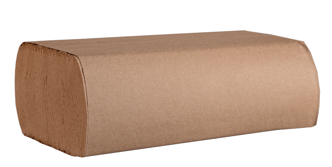 Marcal Pro Folded Paper Towel 10.25X8.26 IN Kraft Single Fold 334 Sheets/Pack 12 Packs/Case 4008 Sheets/Case