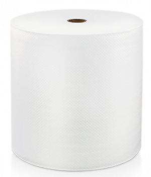 NVI Locor® Roll Paper Towel 7IN 1000 FT 1PLY White Hardwound 6 Rolls/Case