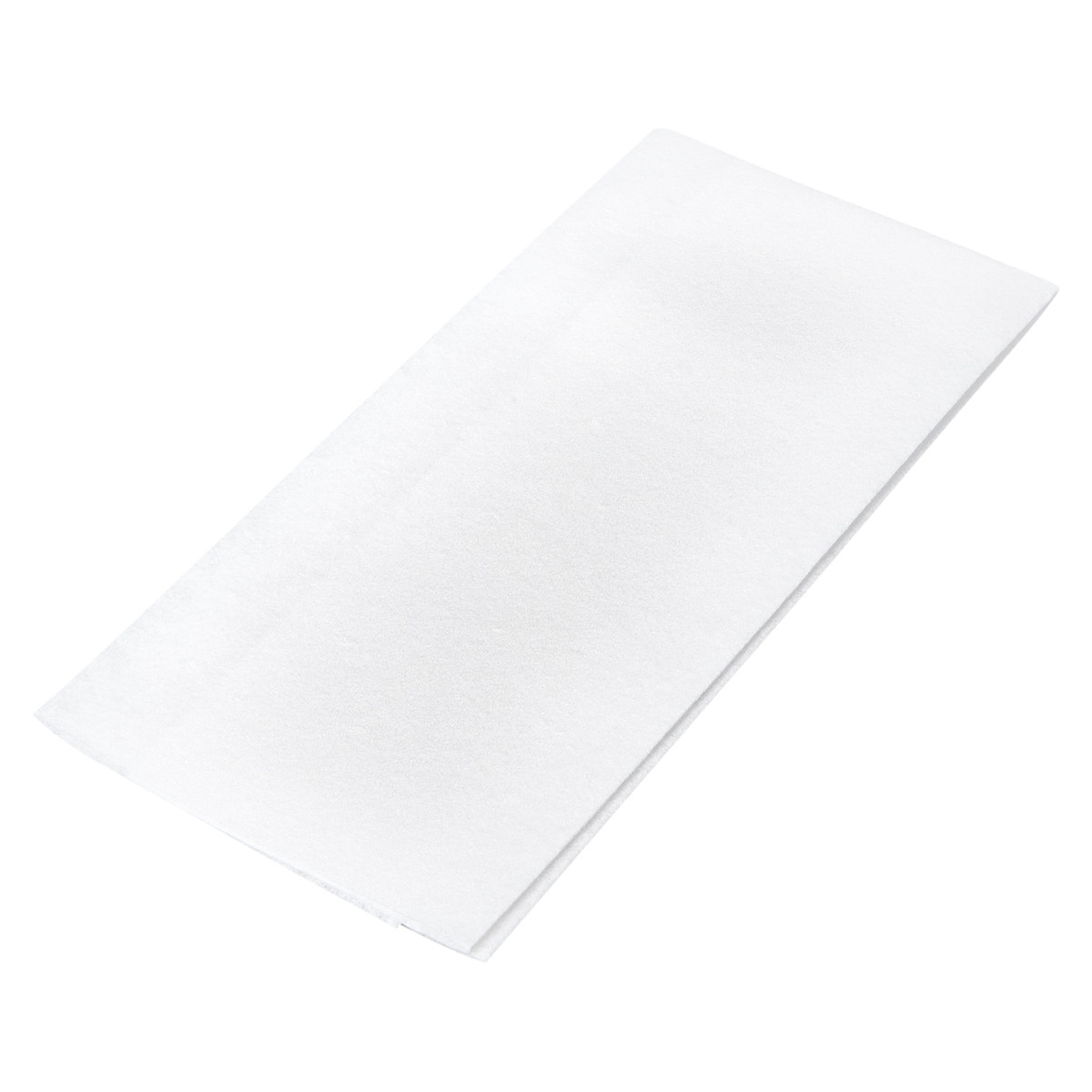 Victoria Bay Folded Guest Towel 12X17 IN 1PLY Airlaid Paper White Linen Feel 100 Count/Pack 5 Packs/Case 500 Count/Case