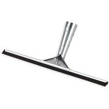 Carlisle Foodservice Products® Window Squeegee 12 IN Rubber Black Professional Single-Blade Handheld 1/Each