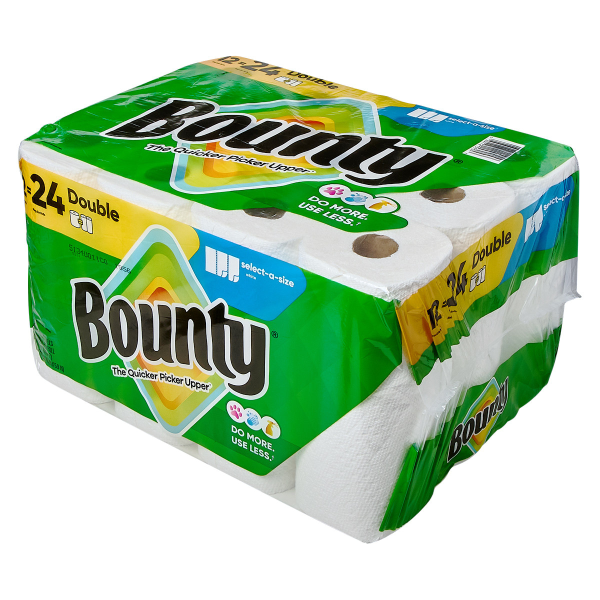 Bounty® Select-A-Size Household & Kitchen Roll Paper Towel 5.9X11 IN 2PLY White 82 Count/Roll 12 Rolls/Case