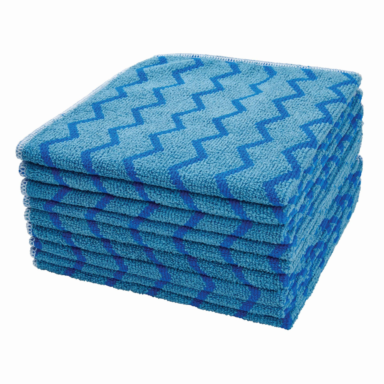 Hygen™ All Purpose Cleaning Cloth 16X16 IN Microfiber Blue 1/Each