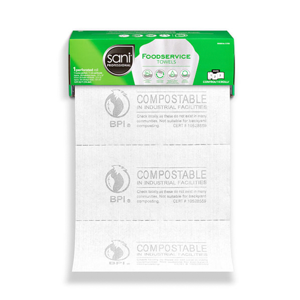 Food Service Cleaning Towel 200 Count/Box 4 Box/Case