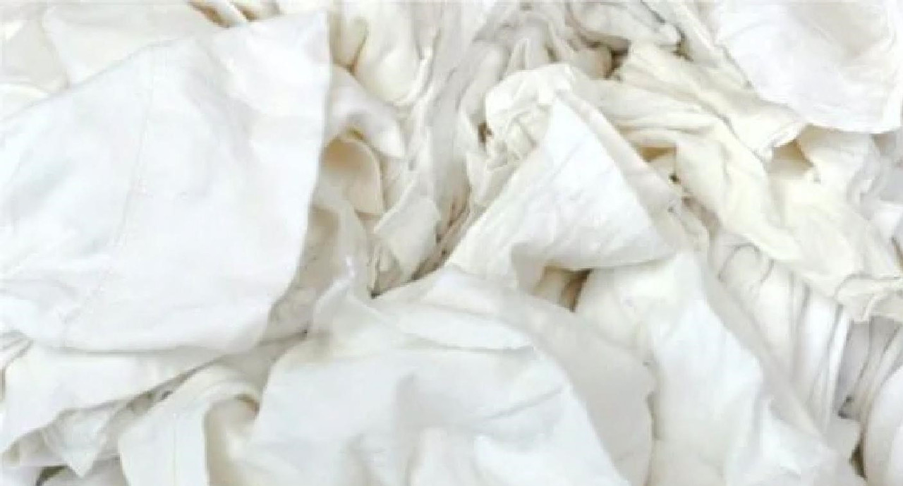 Knit Rag T-Shirt Rag 10 LB Knit White Heavy New 10/Case