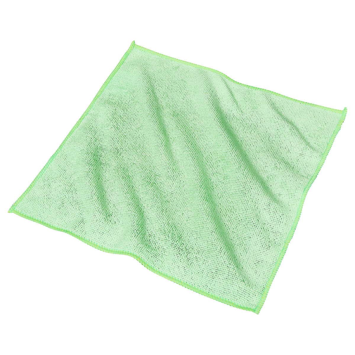 Victoria Bay Cleaning Cloth 12X12 IN Microfiber Green Square 24/Pack