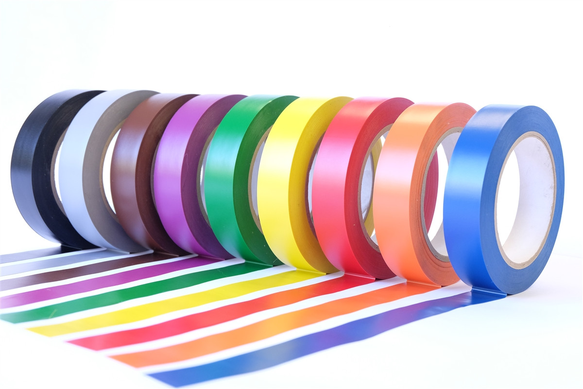 Electrical Tape 4IN X36YD White Vinyl Rubber 6MIL 12/Case