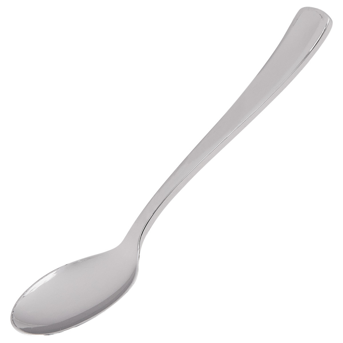 Victoria Bay Teaspoon 7 IN PS Silver Heavyweight Unwrapped 50 Count/Pack 12 Packs/Case 600 Count/Case