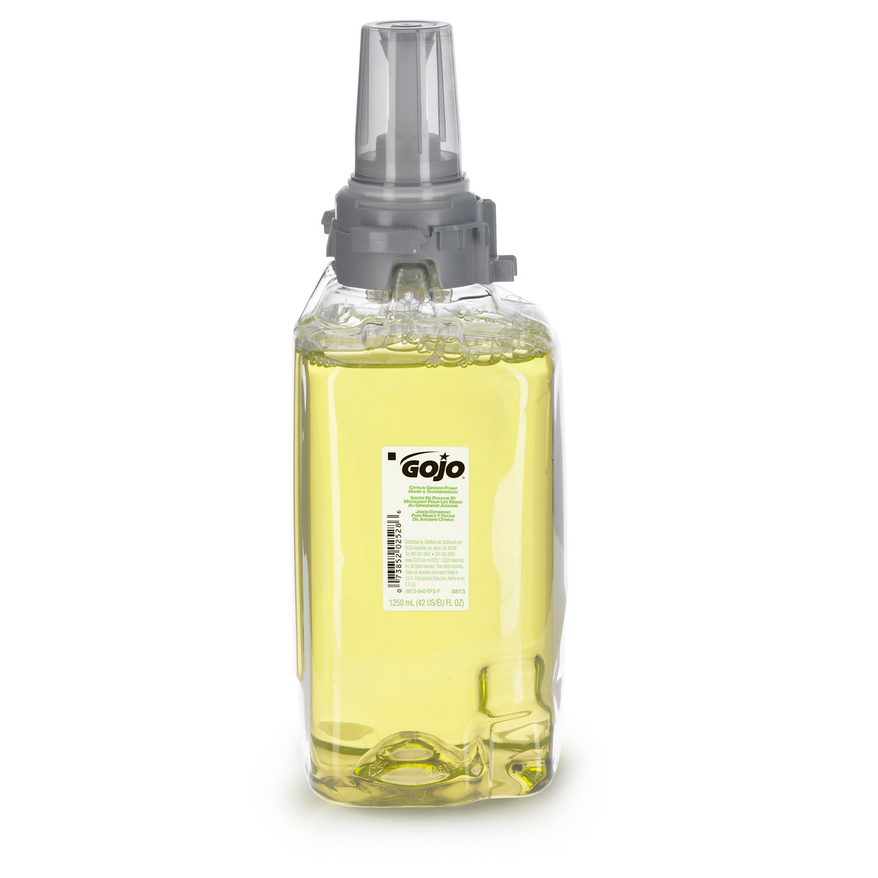 GOJO® Hand & Body Wash Foam 1250 mL Citrus Ginger For ADX-12 3/Case