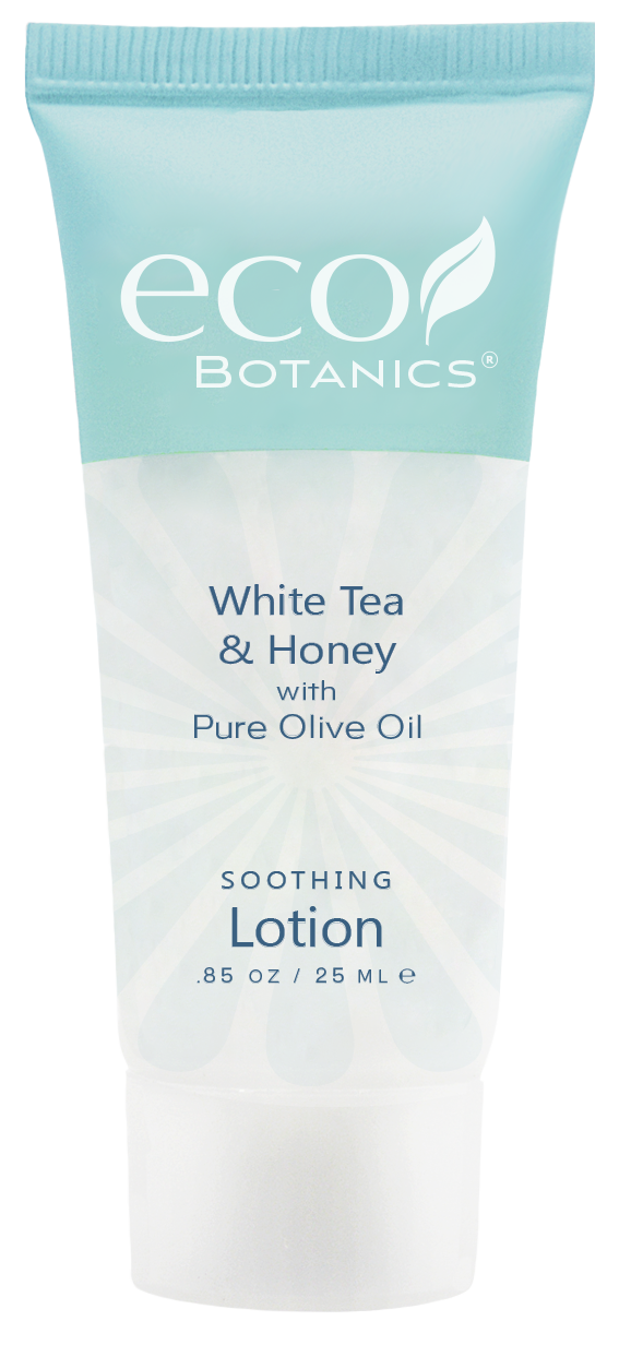 Eco Botanics® Lotion 0.85 OZ White Tea & Honey Paraben Free 300/Case
