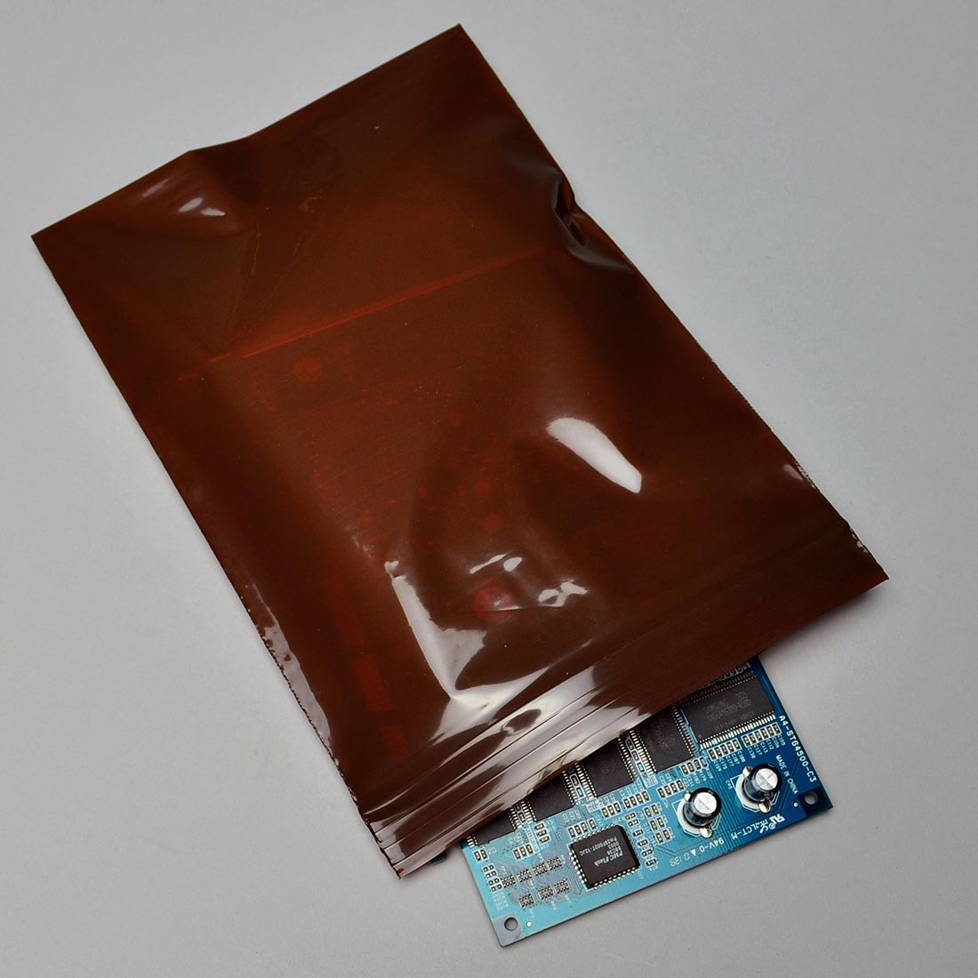 Poly Bag 9X12 IN Amber 3MIL With Seal Top Closure 1000/Case