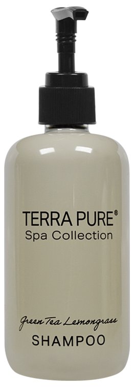 Ecowell Terra Pure Hair Shampoo 10.14 OZ Green Tea Paraben Free 12/Case