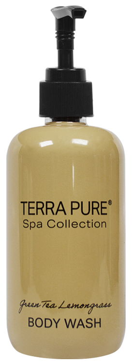 Ecowell Terra Pure Body Wash 10.14 OZ Green Tea Paraben Free 12/Case
