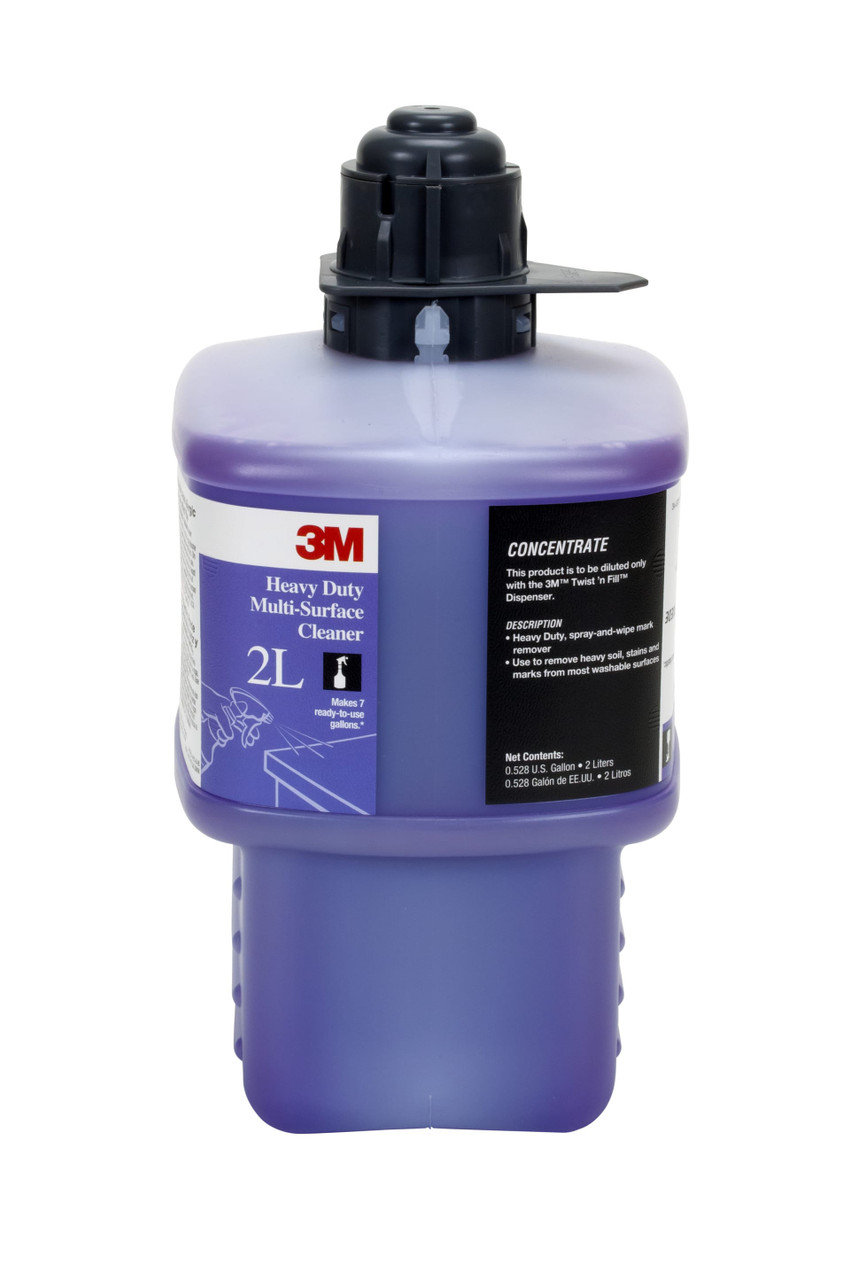 3M™ 2L Surface Cleaner All Purpose Cleaner 2 L Multi Surface No Rinse Multi-Surface 6/Case