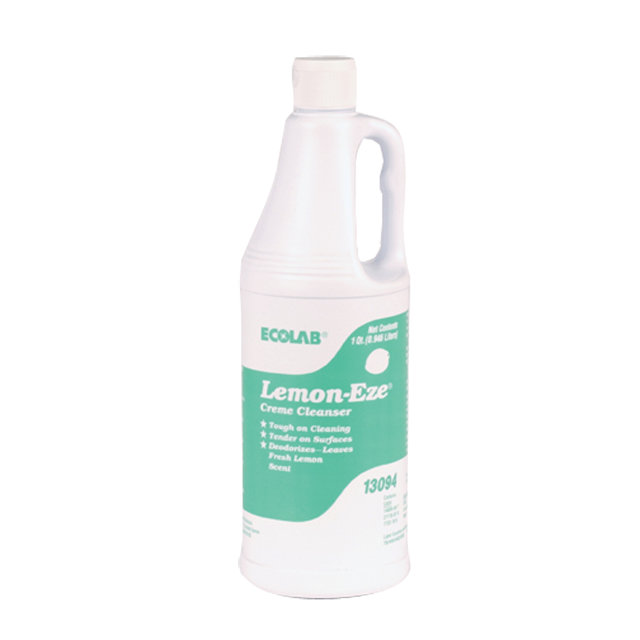 Lemon-Eze Lemon Cream Cleanser 32 FLOZ Abrasive 12/Case