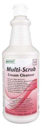 Multi-Clean® Multi-Scrub Cream Cleanser 1 QT RTU Liquid 12/Case